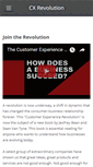 Mobile Screenshot of cxrevolution.com